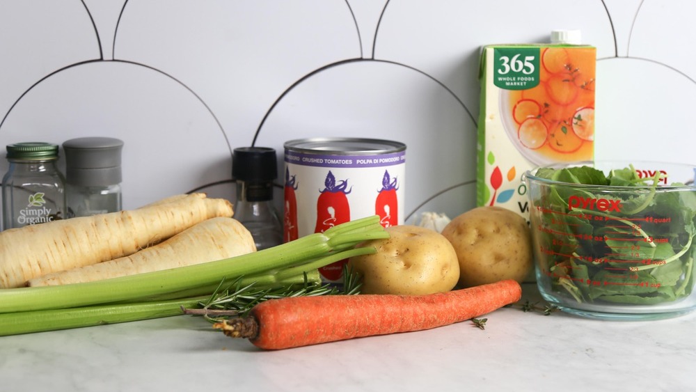 vegetable soup ingredients