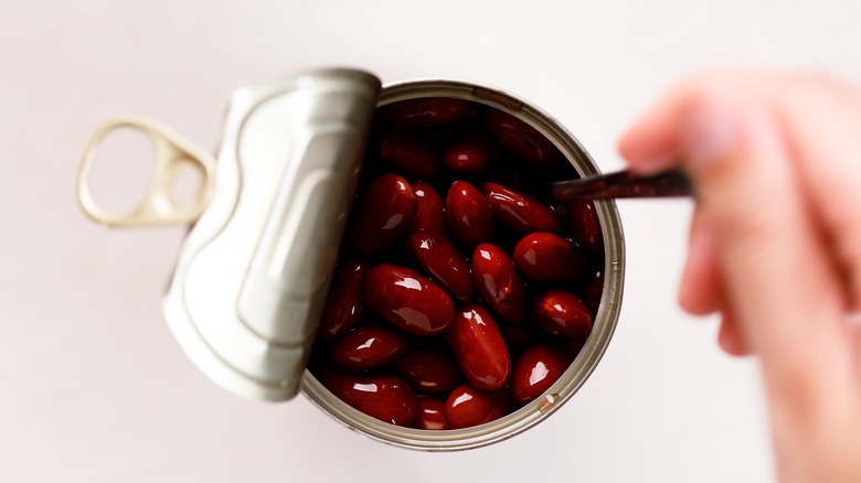 canned kidney beans