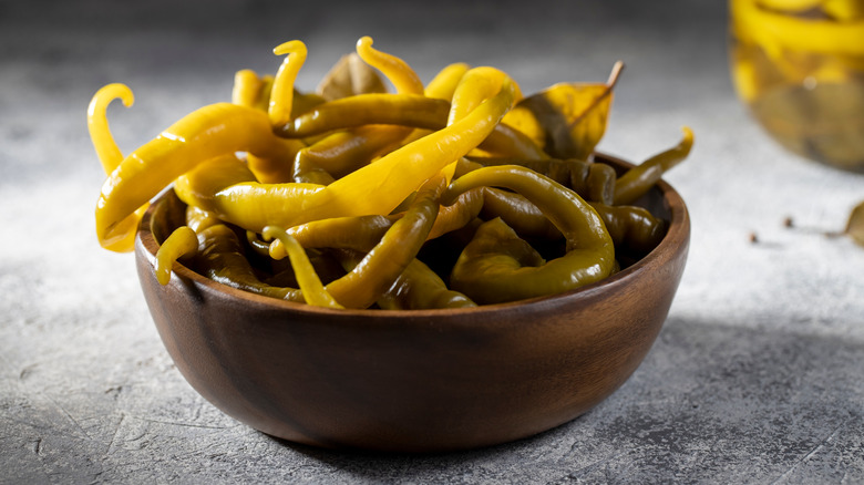 spicy pickled peppers