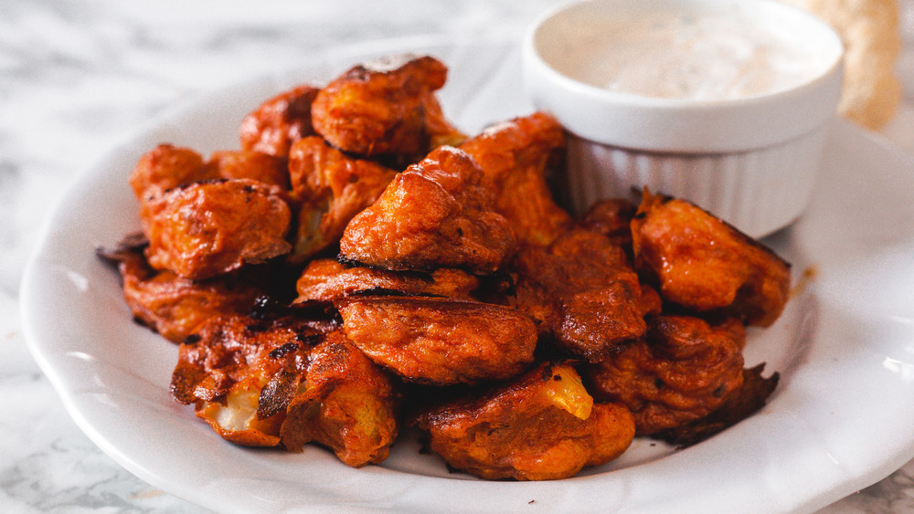 Buffalo cauliflower wings