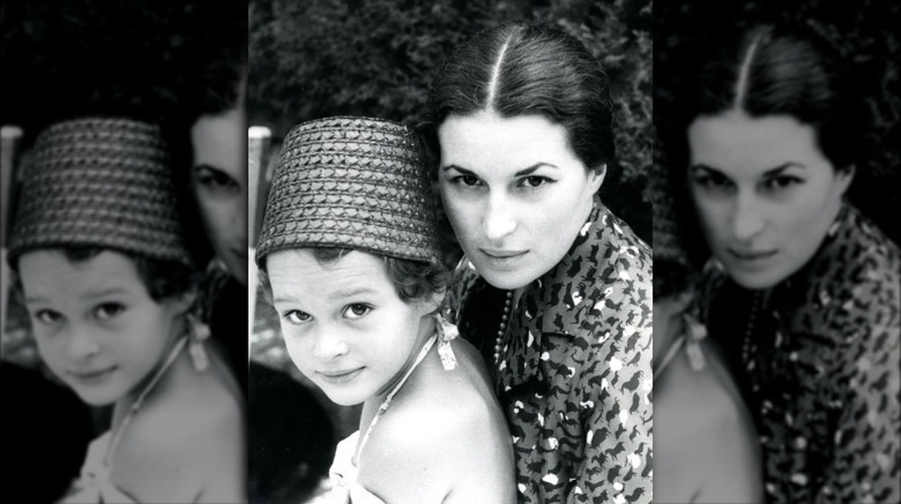 Veronica De Laurentiis and mother, Silvana 