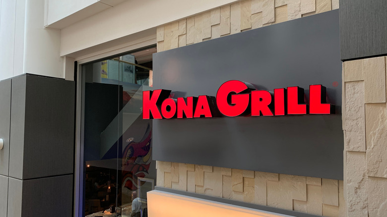 Kona Grill sign