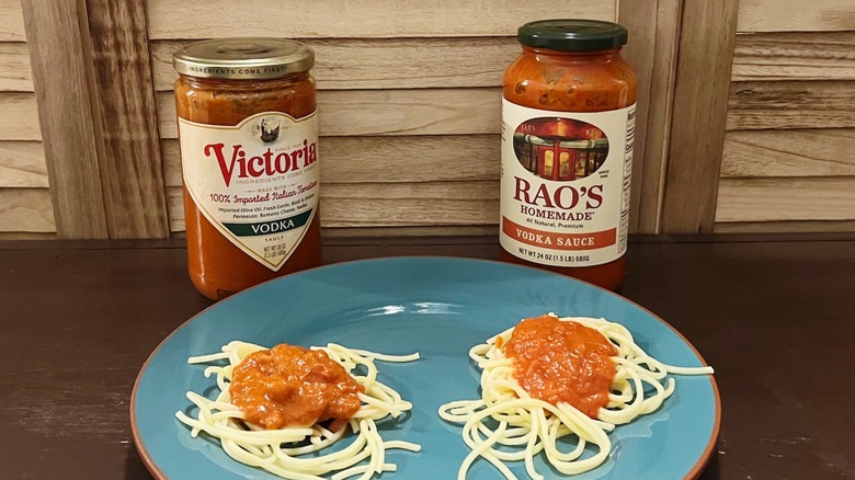 victoria and rao's vodka sauce