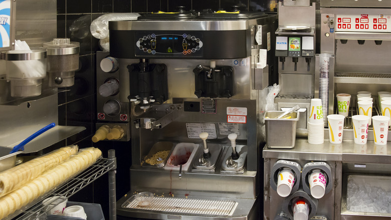 McDonald's ice cream machine