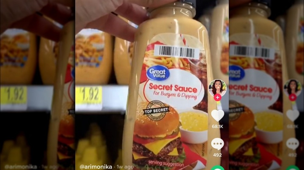 viral Walmart Great Value Secret Sauce