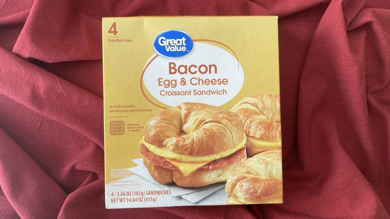 Great Value Croissant Sandwiches