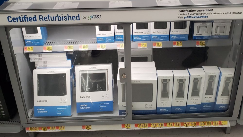 walmart refurbished electronics