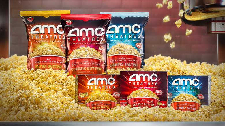 AMC bagged and microwave popcorn