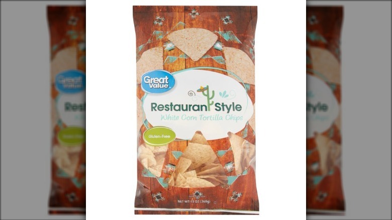 Great Value Tortilla chips in bag