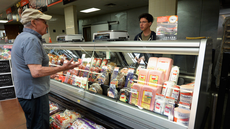 Walmart deli counter