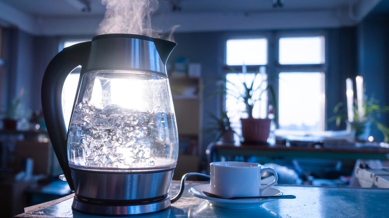 Boiling electric kettle