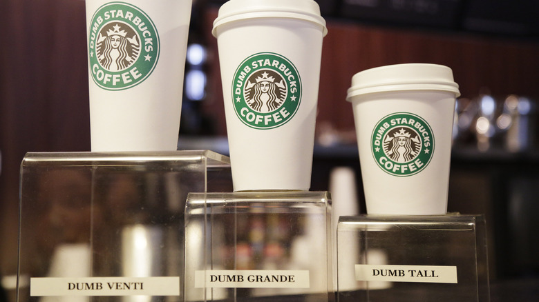 Three types of Dumb Starbucks coffee