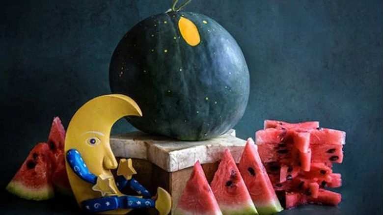 Moon and Stars watermelon