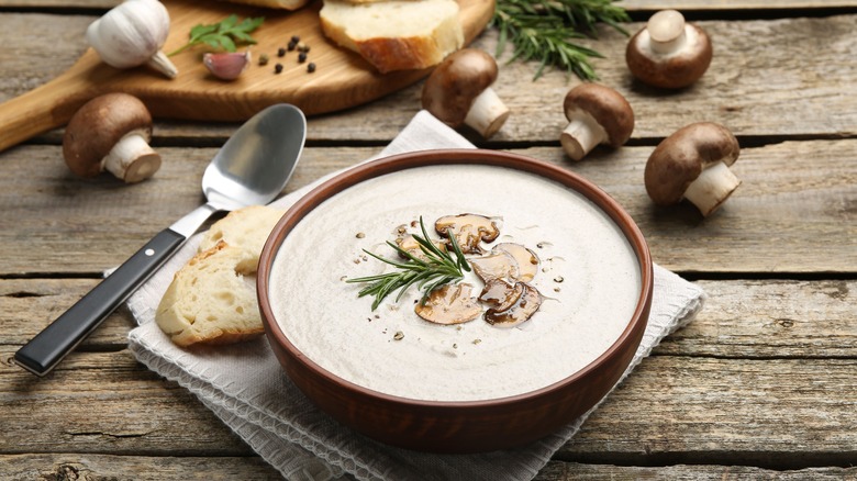 Mushroom soup