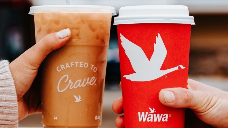 hot and iced Wawa coffee