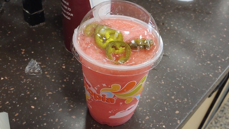 Wawa's Strawberry Jalapeno Lemonade