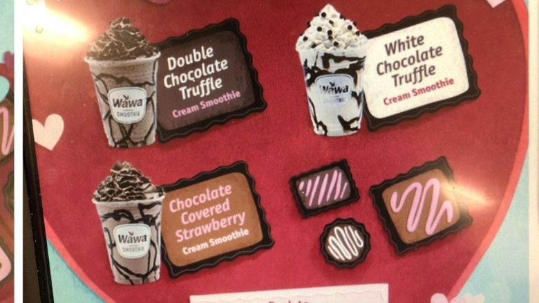 Wawa's Valentine's Day smoothies