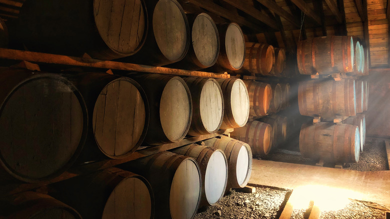 bourbon barrels