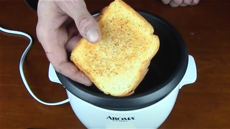 rice cooker toast