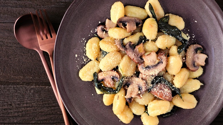 gnocchi in brown butter