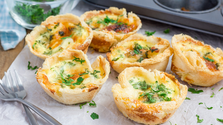 mini quiches