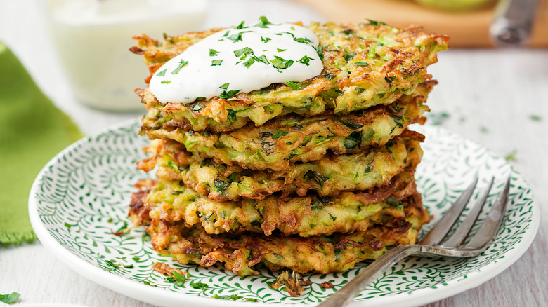 Zucchini fritters