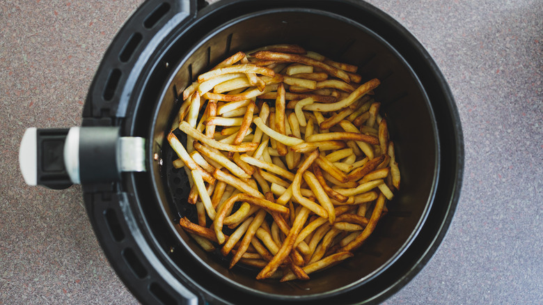 french fries in air fryer