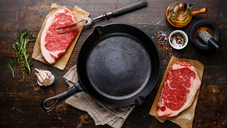 cast iron skillet