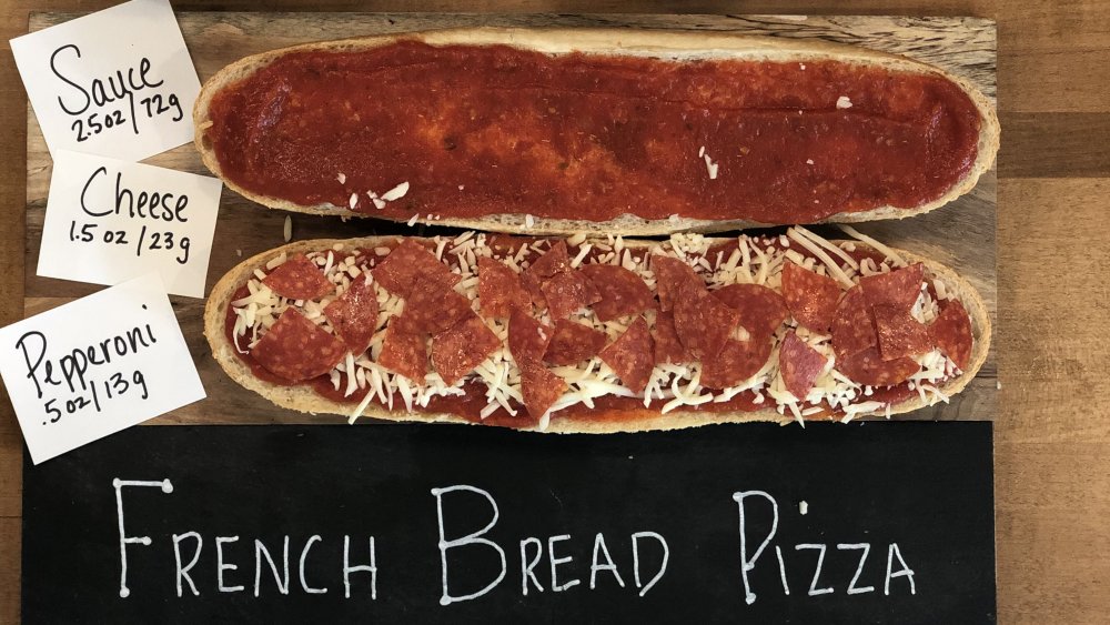 Stouffer's French bread pizzas