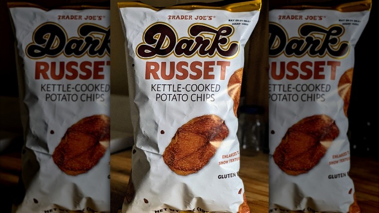 Dark Russet kettle-cooked potato chips from Trader Joe's