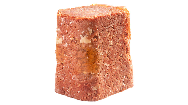 Block of fatty corned beef