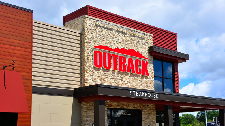 Outback Steakhouse exterior sign