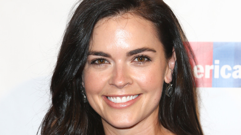 Katie Lee smiling in close-up