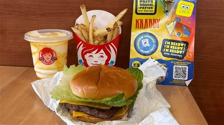 Wendy's Krabby Patty combo