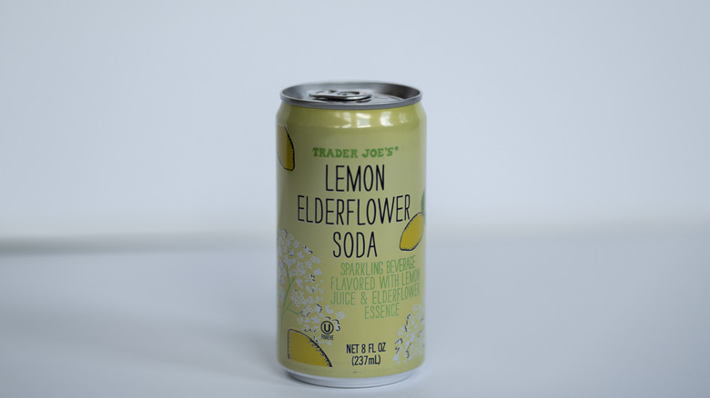 Trader Joe's Lemon Elderflower Soda