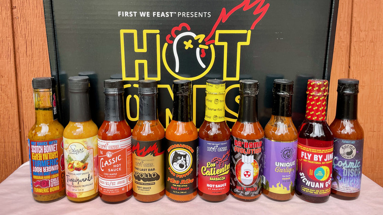 The Hot Ones Challenge (10 hot sauces)