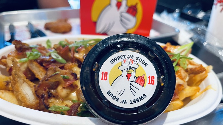 chicken guy fieri disney springs sweet n sour sauce