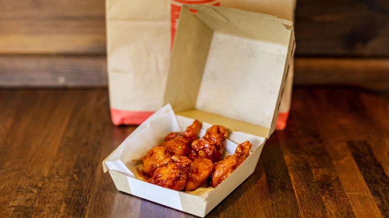 Arby's Honey Hot wings