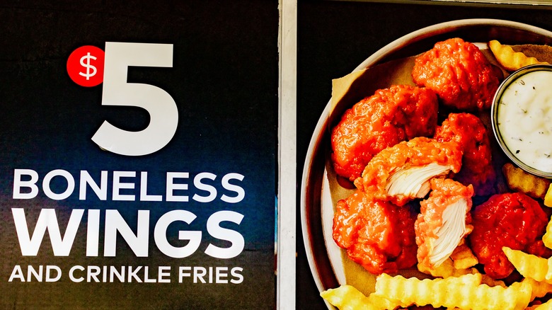 Arby's boneless wings