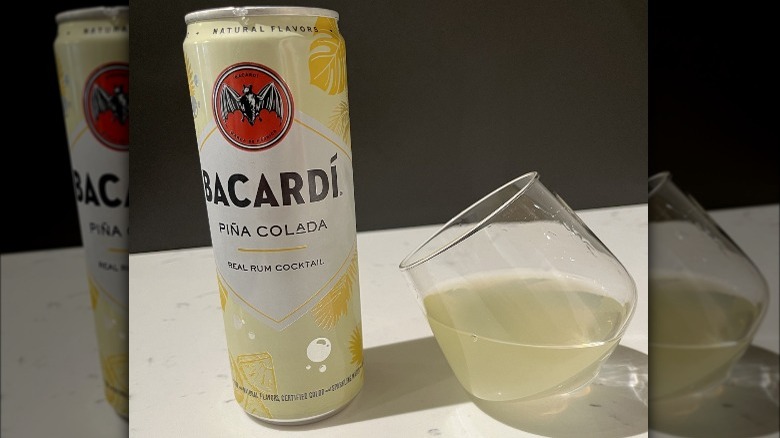 Bacardi piña colada can