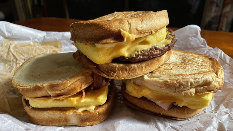 Burger King Cheesy Breakfast Melts