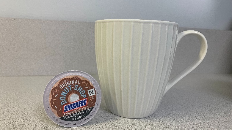 The Original Donut Shop Snickers coffee 
