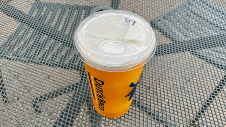 We Tried Dutch Bros Blended Orangesicle Rebel Drink. Here's How It Went