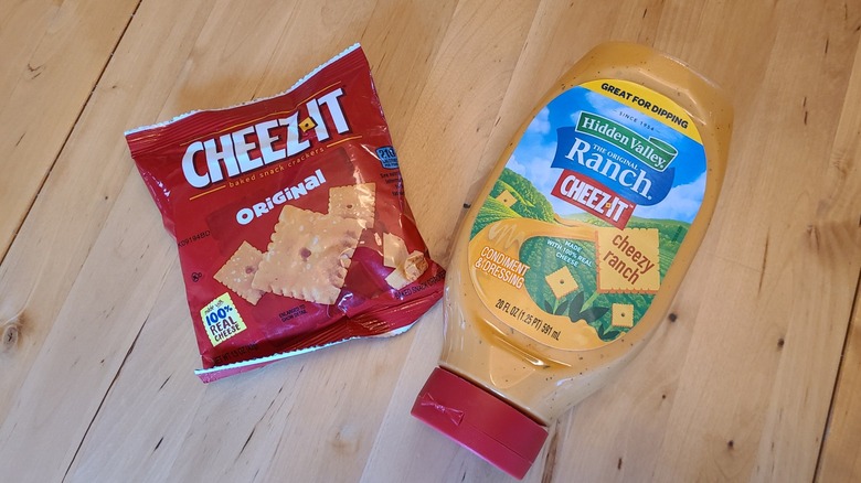 cheez-it ranch dressing and cheez-its