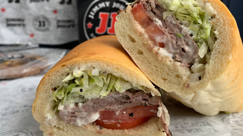 We Tried Jimmy John s New Beefy Black Bleu Sandwich So You Don t Have To