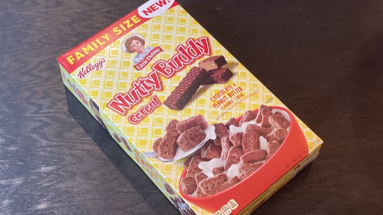 We Tried Kellogg's New Little Debbie Nutty Buddy Cereal. It's A Candy