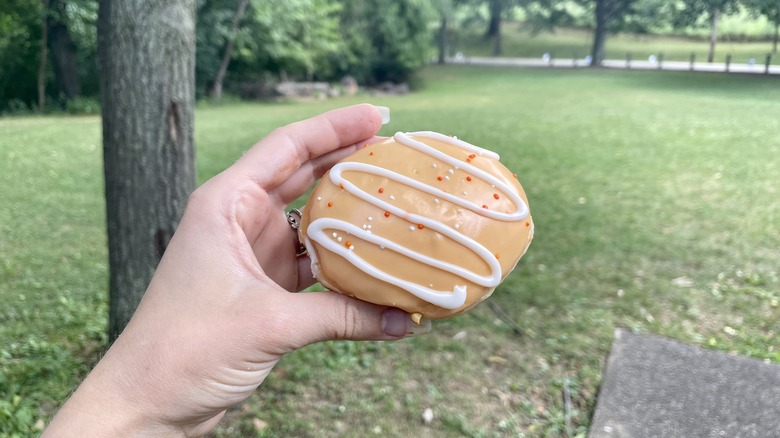 Creamsicle doughnut