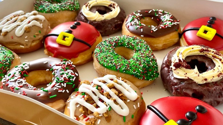 Krispy Kreme Santa's Bake Shop Dozen