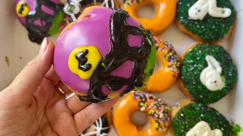 Krispy Kreme Scaredy Cat Doughnut 