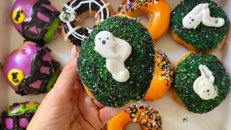 Krispy Kreme Boo Batter Doughnut